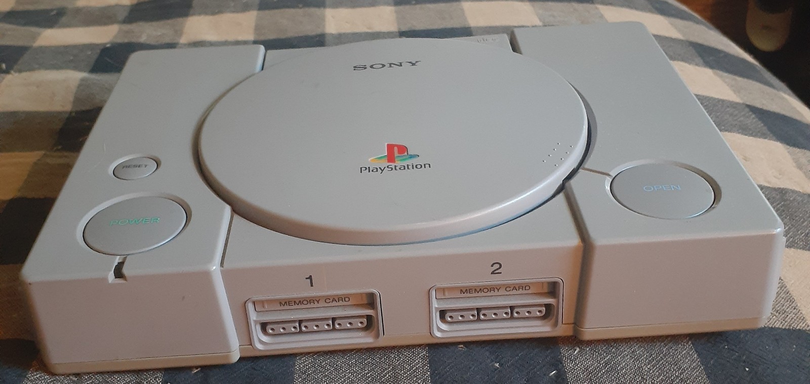 Sony Playstation Console / Untested / Power & AV Cables Included / Grey