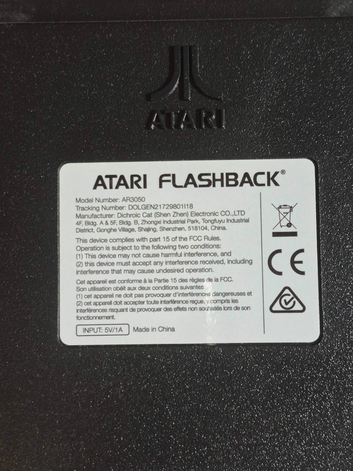 Atari Flashback 9 HDMI Retro Console Built-in Games 2 Controllers WORKS IN BOX