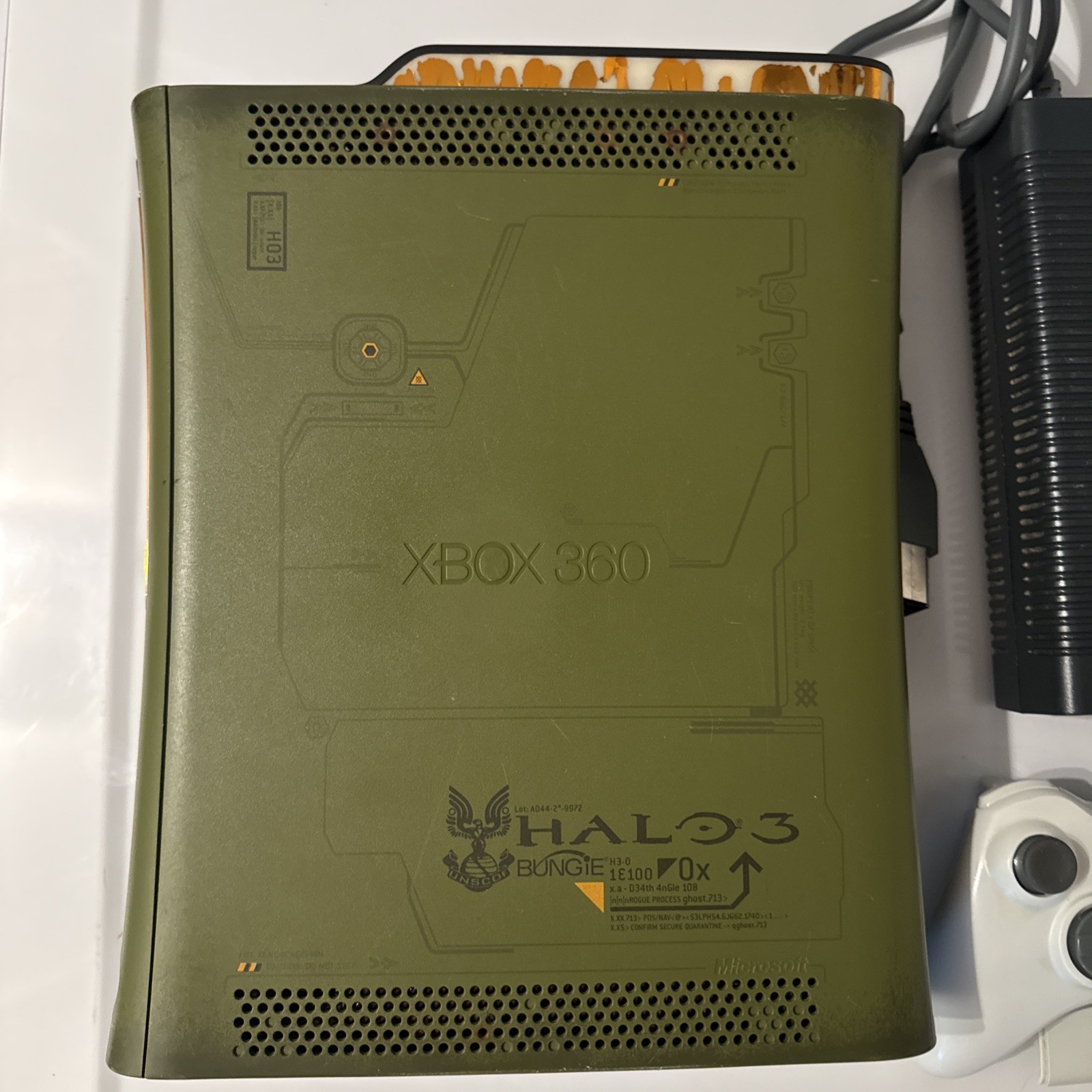 Xbox 360 Special Edition Halo 3 Console /w Hard Drive, controller, tested