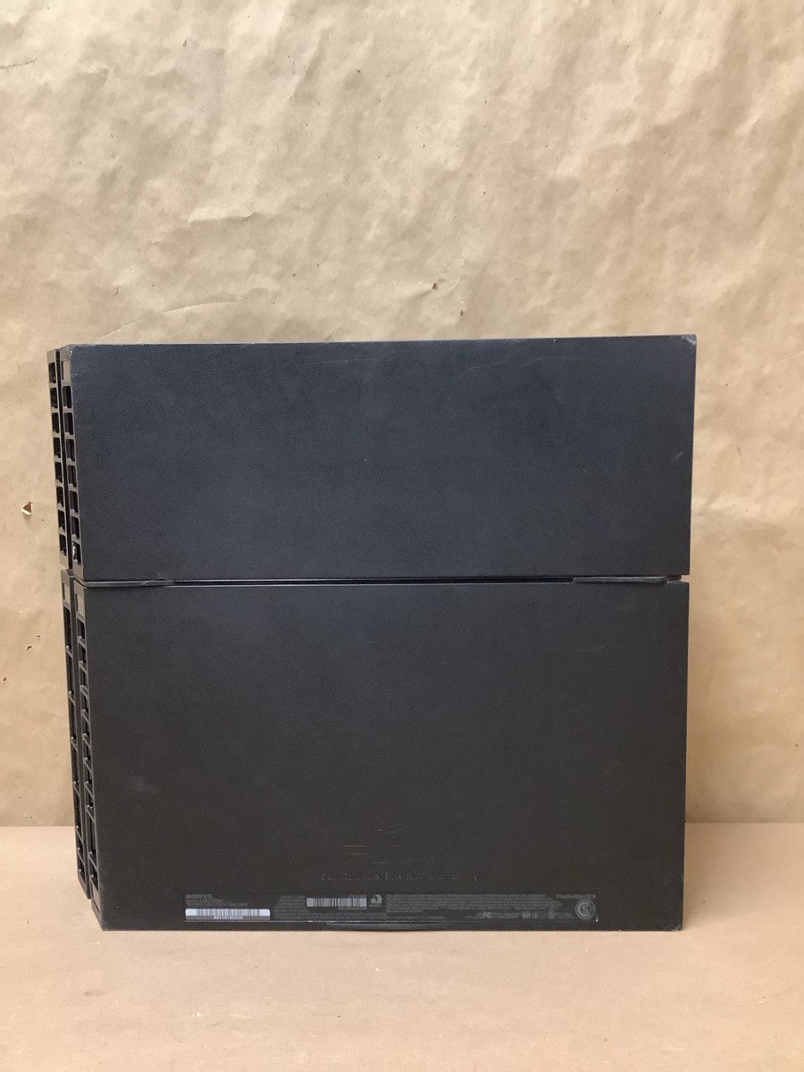 PS4 GAMES SONY CUH-1115A, #MB338780308; BLK PS4 SYS (NO ACC) 500GB (207581-1)