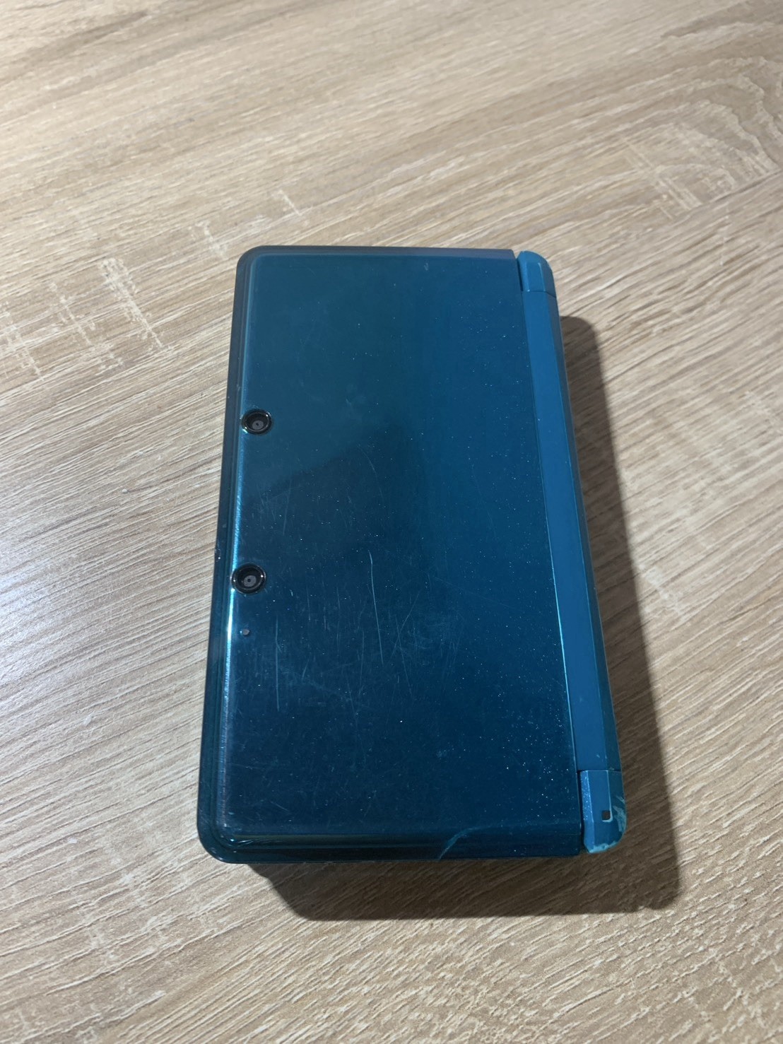 0947 Nintendo 3DS Aqua Blue Good TESTED