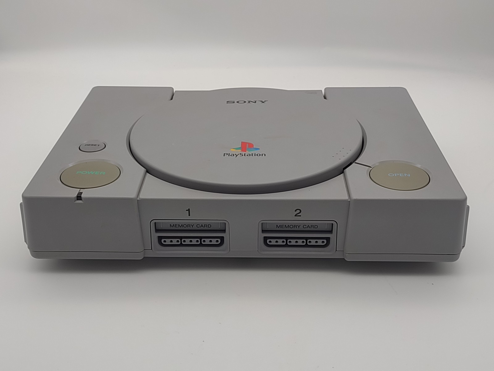 PS1 Sony PlayStation 1 Console System 2 Controllers SCPH-5501 Read Description