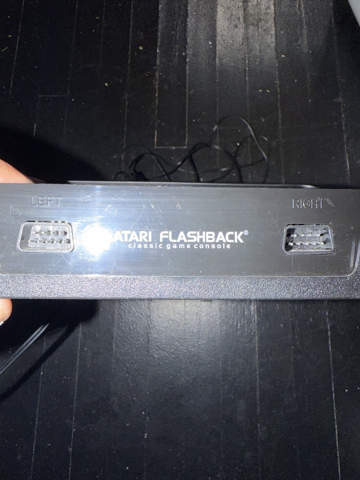 Atari Flashback Home Console Composite RCA AV Cable Power Adapter Black Orange