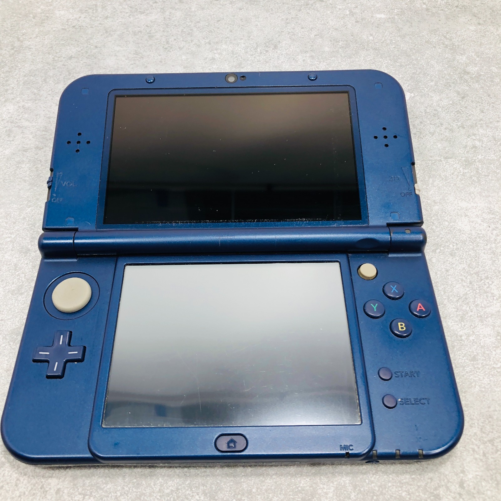 [EX+1] New Nintendo 3DS LL XL Metallic Blue console NTSC-J RED-001 26-06-26