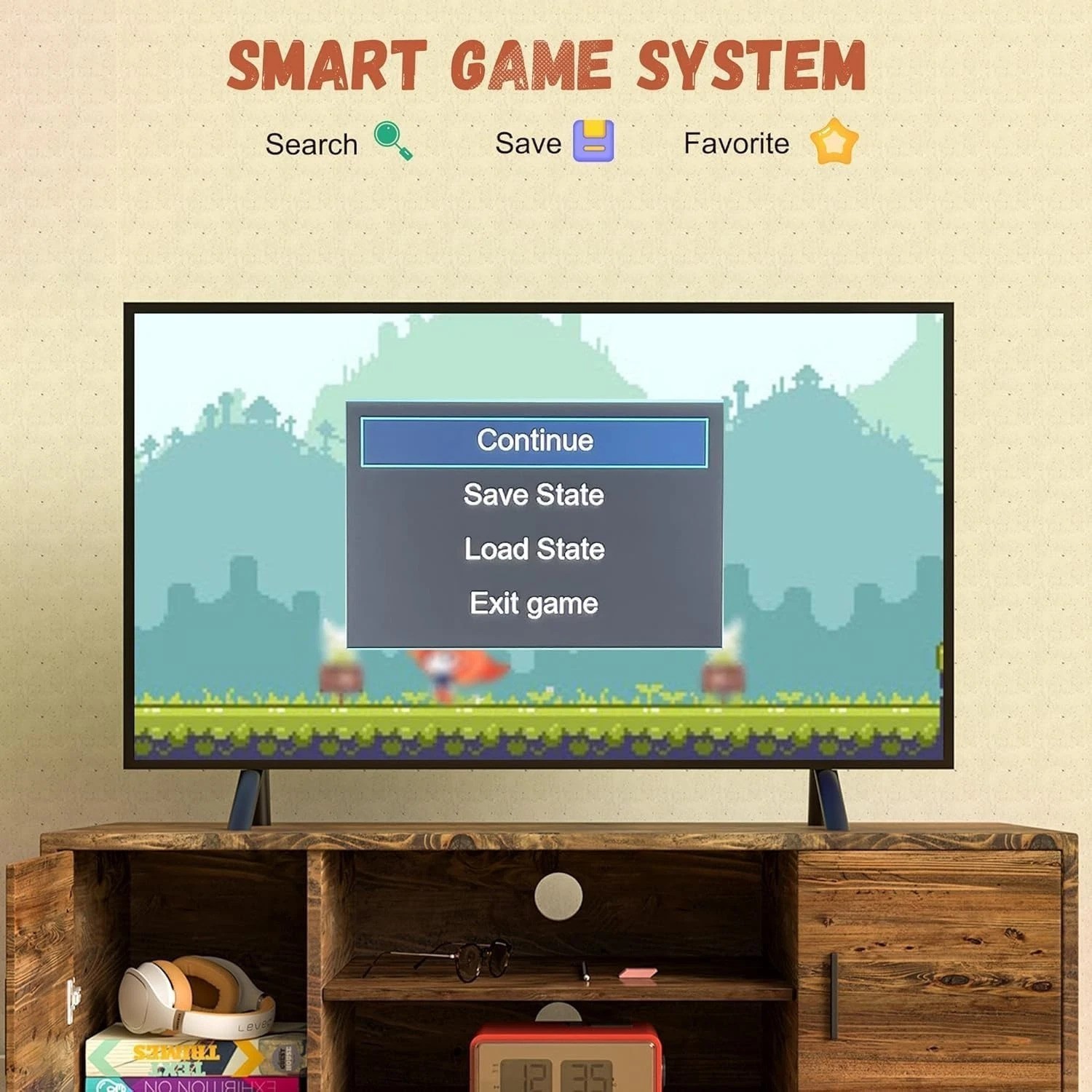 Ultimate Retro Game Stick: Built-in 23 Emulators & 4K HDMI for Gaming Bliss