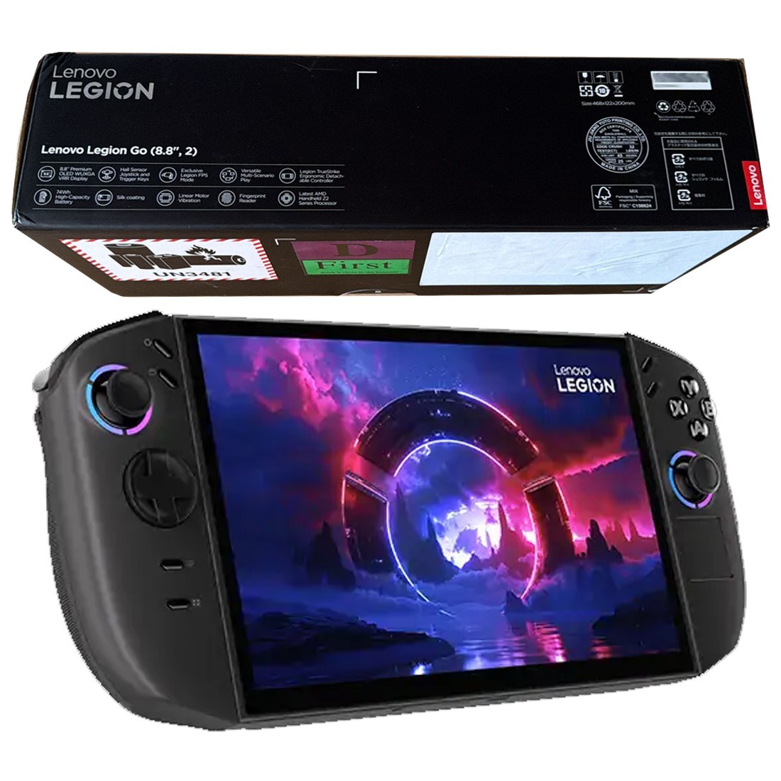 Lenovo Legion Go 2 (8ASP2, 8.8″ inch) 2TB 32GB RAM AMD Ryzen Z2 Extreme + Case