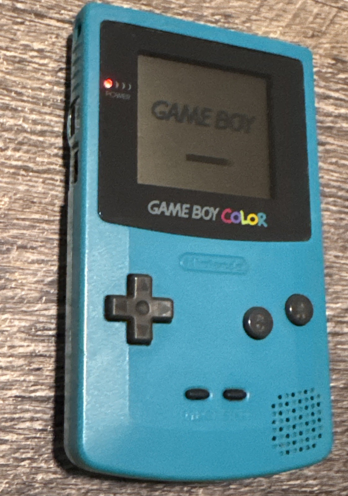 Nintendo Game Boy Color Teal CGB-001 1996 Authentic Tested GUC 100% Working