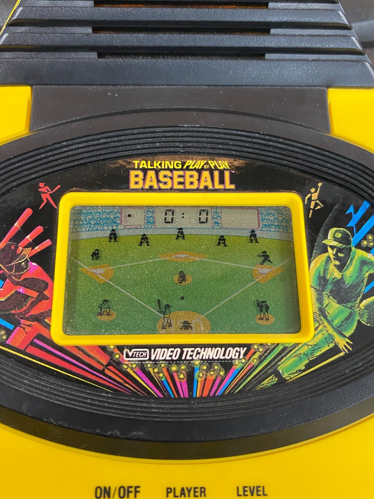 Electronic Handheld Play-By-Play Systems Duo Baseball + Football TESTED WORKING