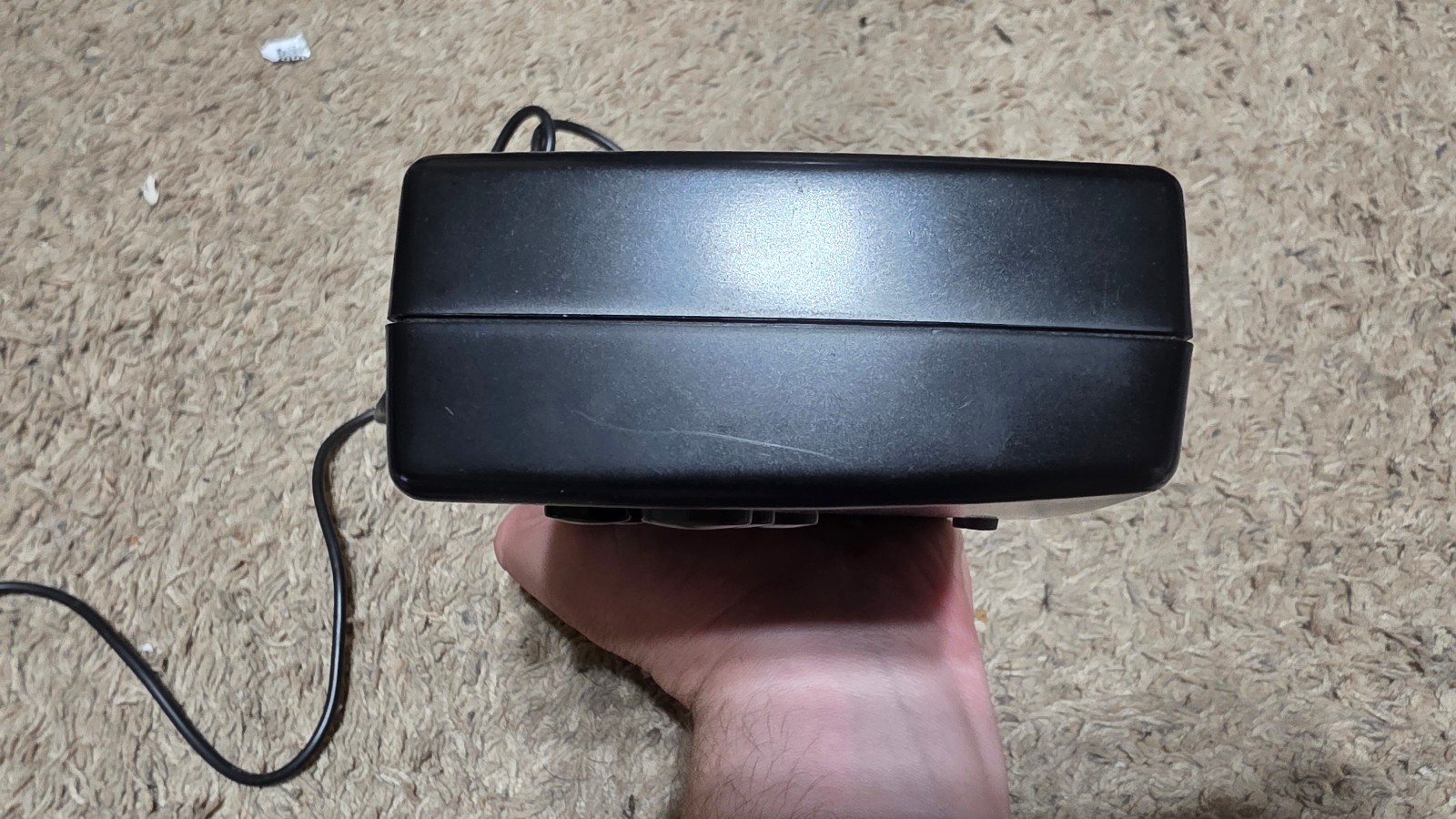 *MODDED* Sega Nomad + AC adapter. TFT upgrade, Sega CD sound mod