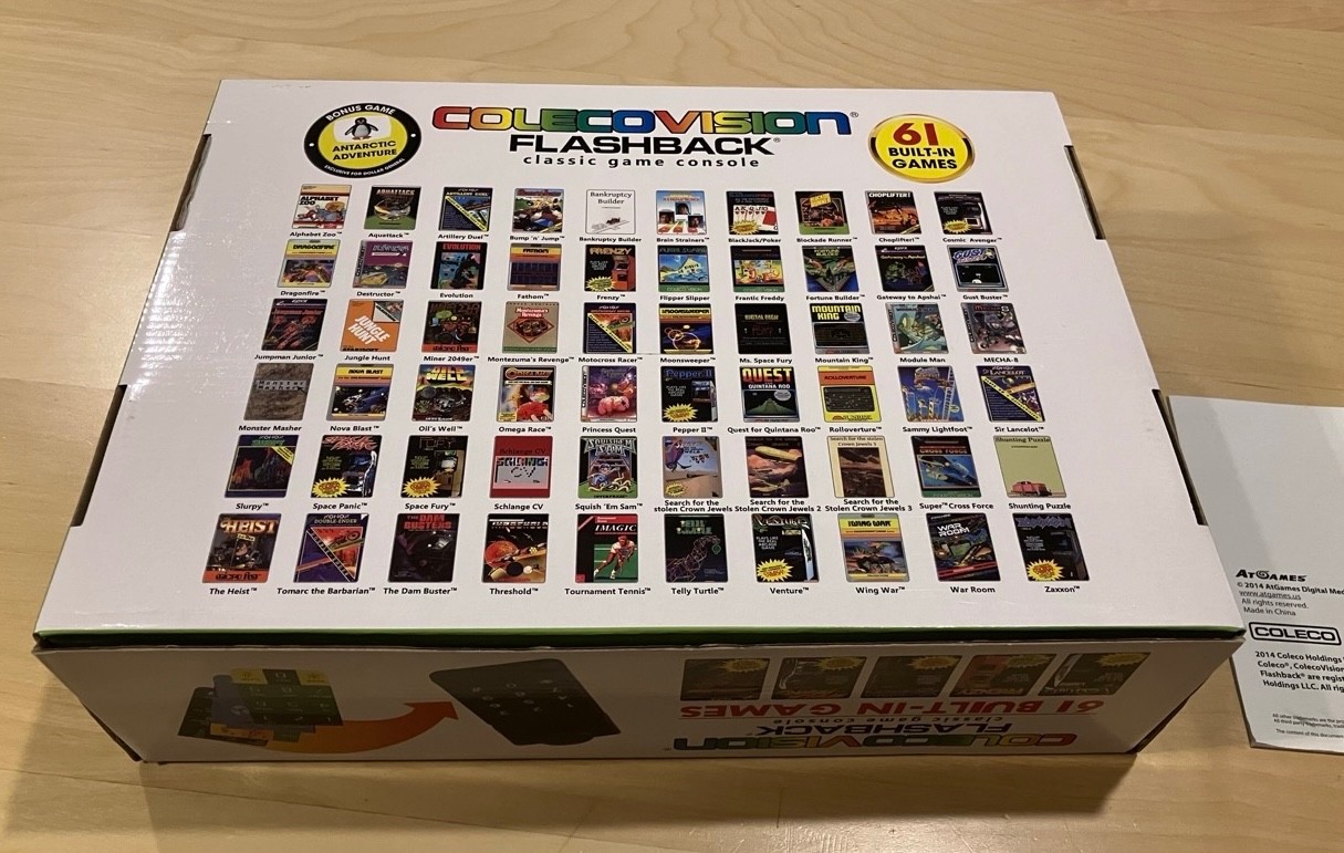 Colecovision Flashback Dollar General Edition 61 Games with Box Tested