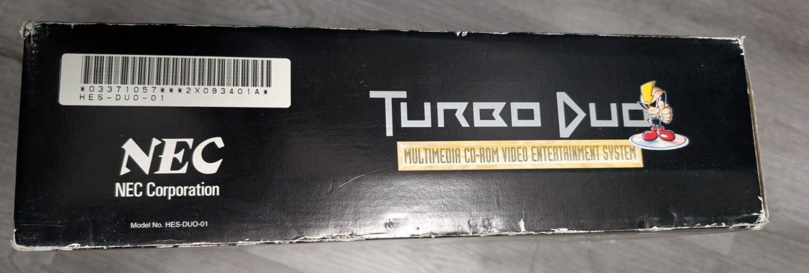 Turbografx-Cd Turbo Duo Complete in Box Authentic Nec 1992 No Manual OR Poster