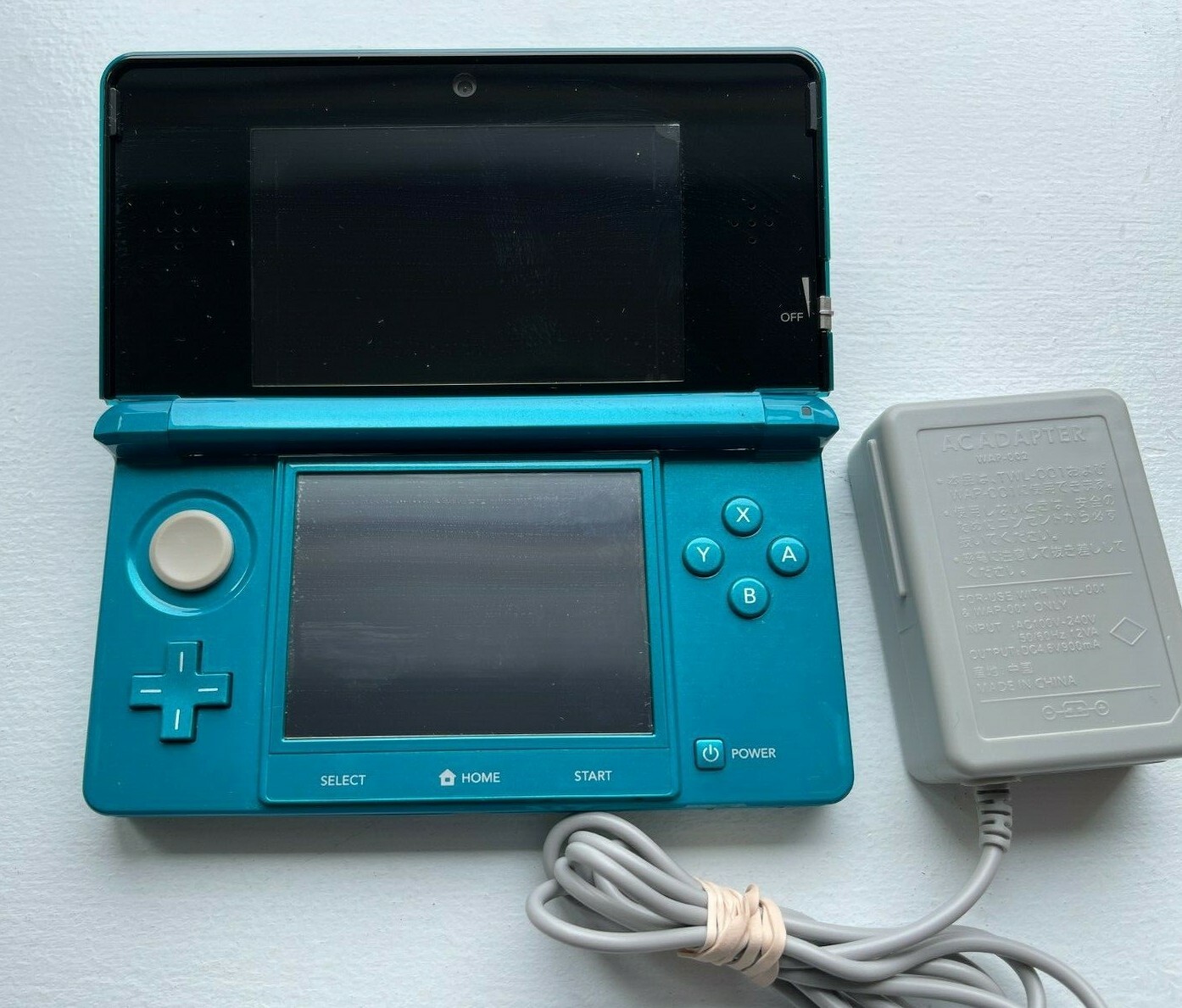 Nintendo 3DS – Aqua Blue – Japanese Import – VERY GOOD – US Seller