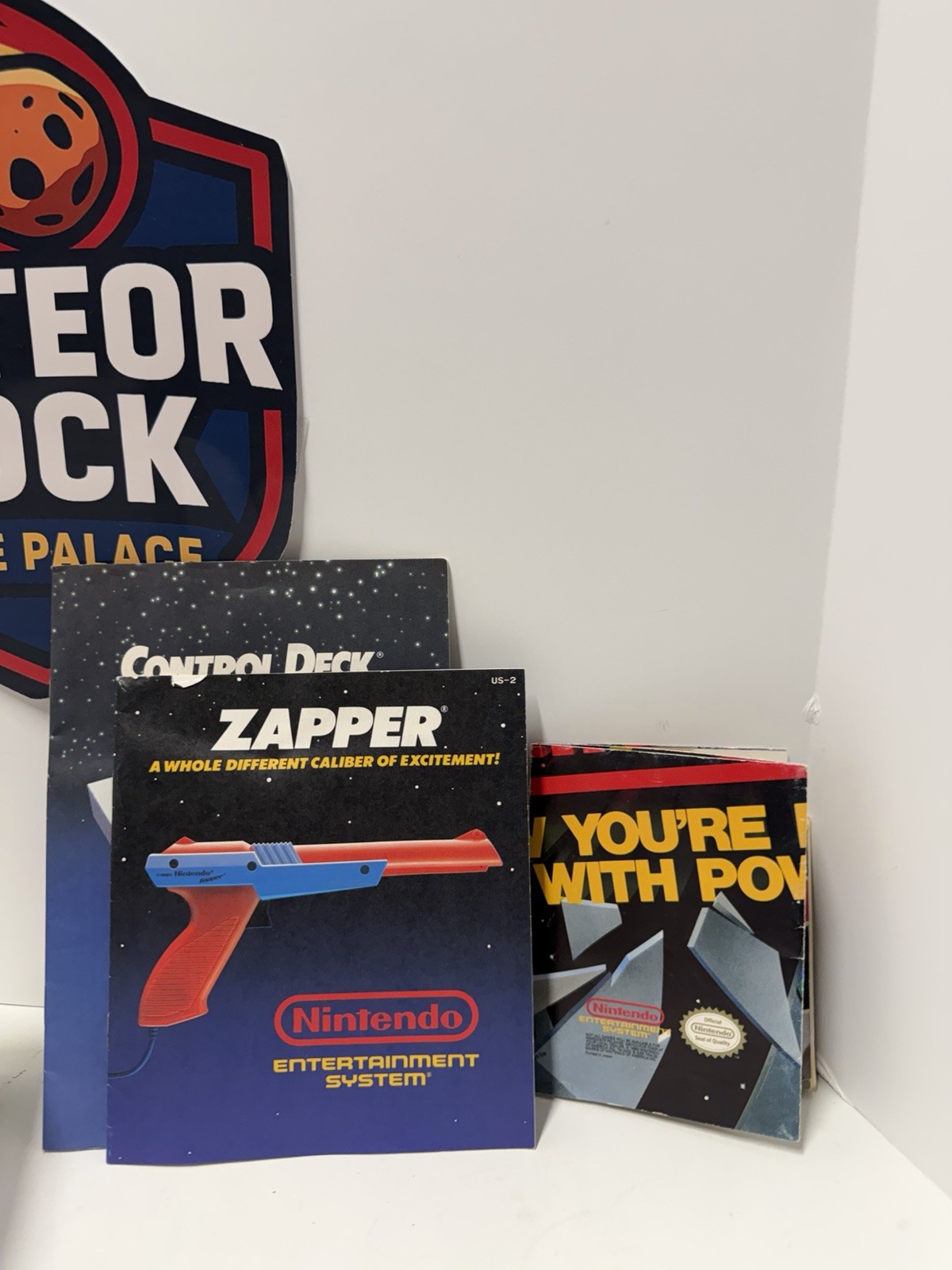 NES Nintendo Action Set Complete In Box Good Conditions With The Punisher Bundle