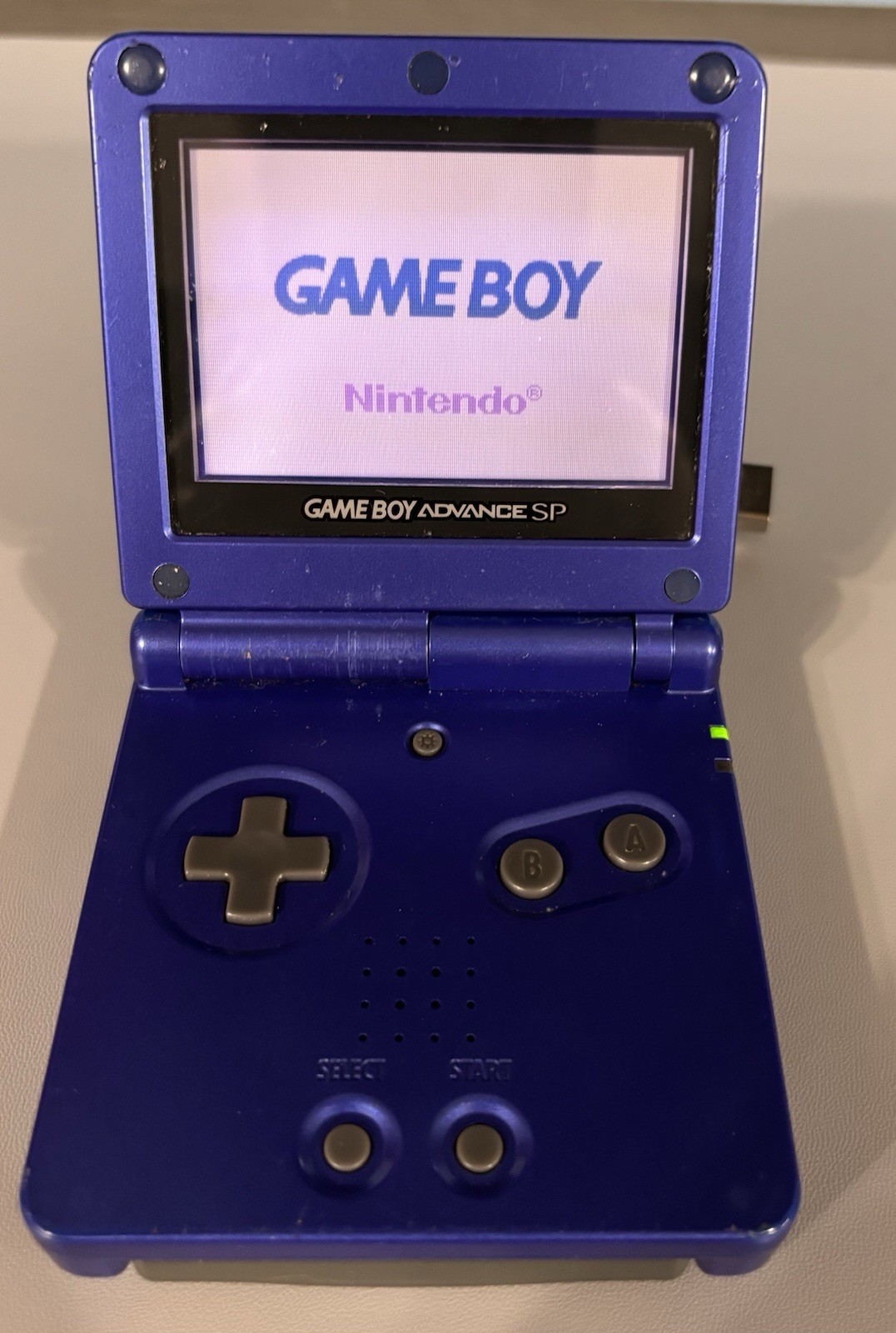 Gameboy Advance Console Cobalt Blue With Charger (GAME NOT INCLUDED)