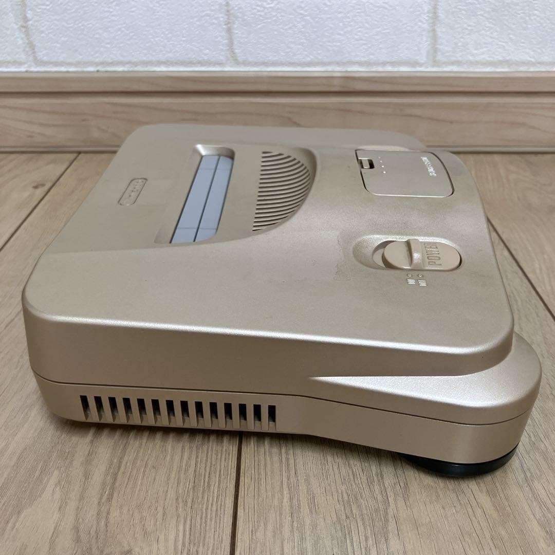 Nintendo 64 Console Limited Edition toys R’ Us Gold N64 Tested Working with box