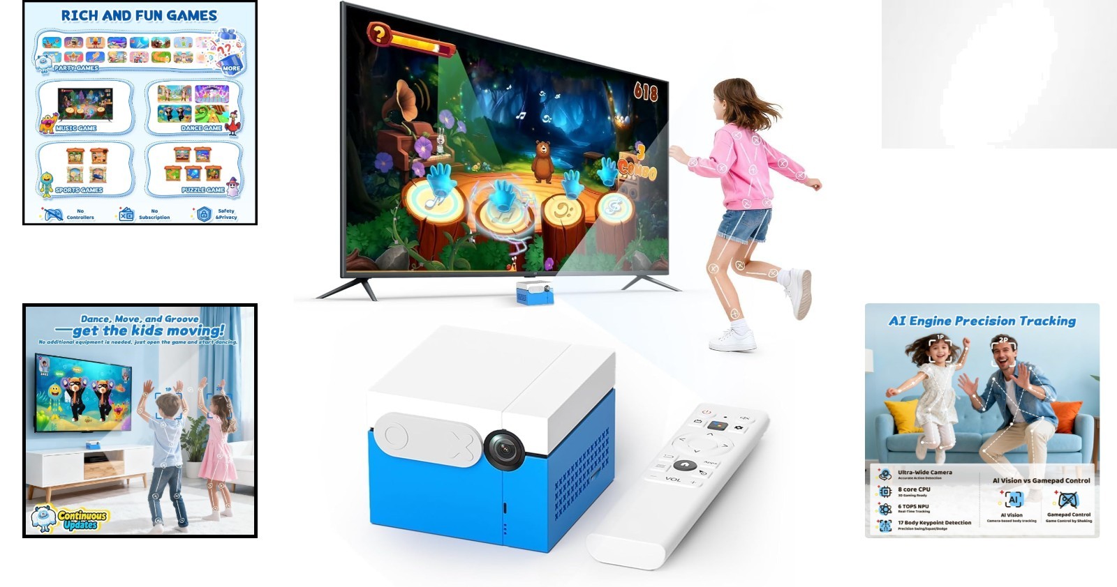 Dynamic MotionX Game System: 41 Updated Games for Indoor Family Adventures