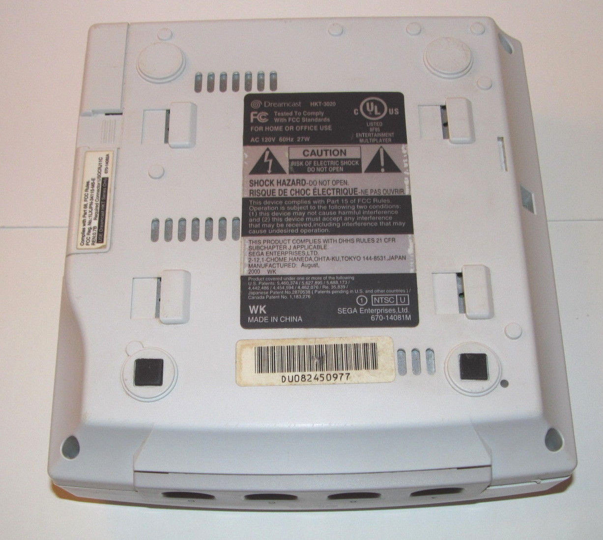 Sega Dreamcast Console Bundle System HKT-3020 w/ 12 Games *NEW CLOCK BATTERY*
