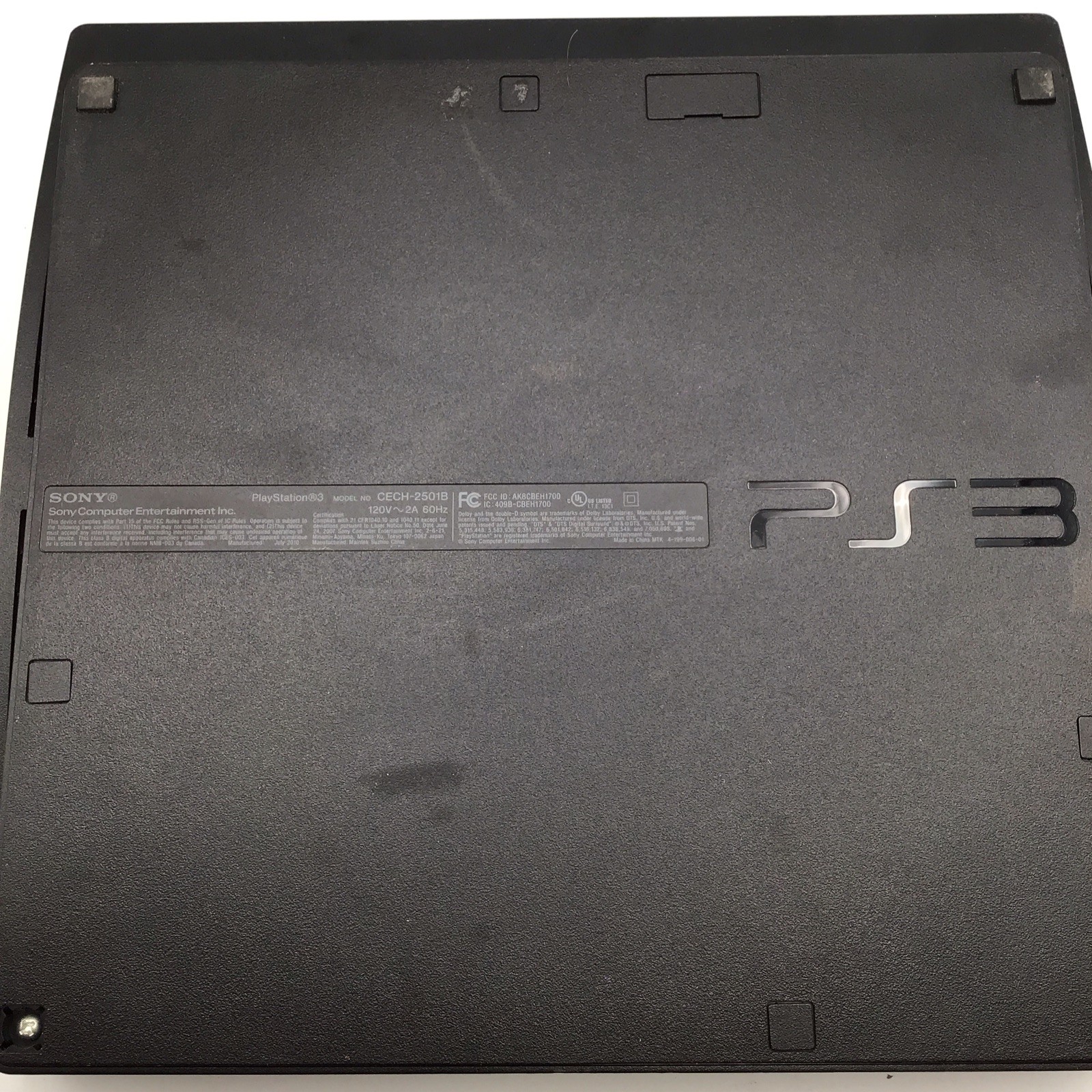 Sony PlayStation 3 PS3 Slim Console 320gb w/ Controller & Cables Used