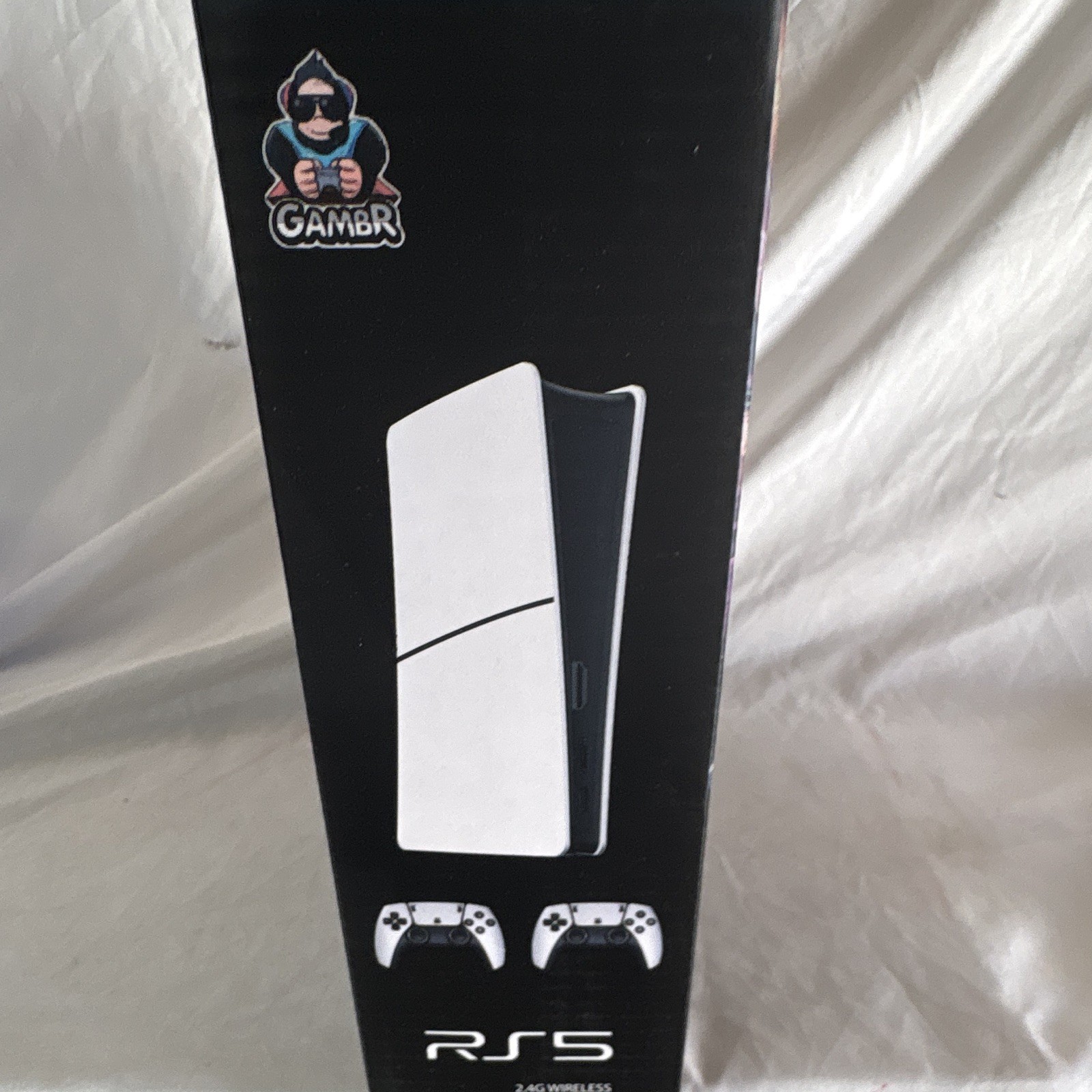 GAMBR RS5 Home Console 4K UHD HDR HDMI 2.4G Wireless White/Black