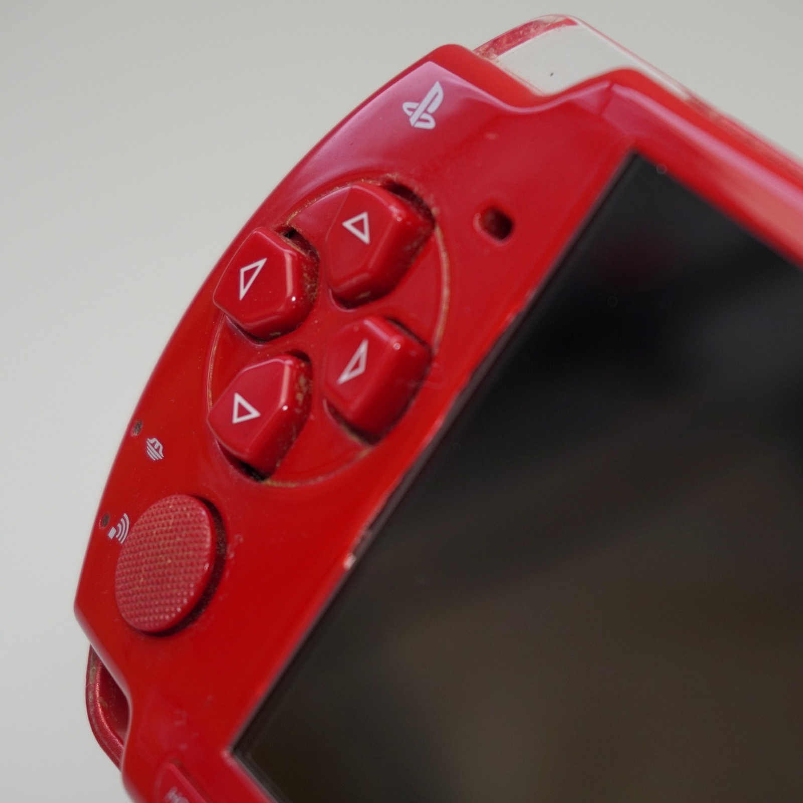 Sony PSP-2000 Console Red with Charger Fully Tested! #5691