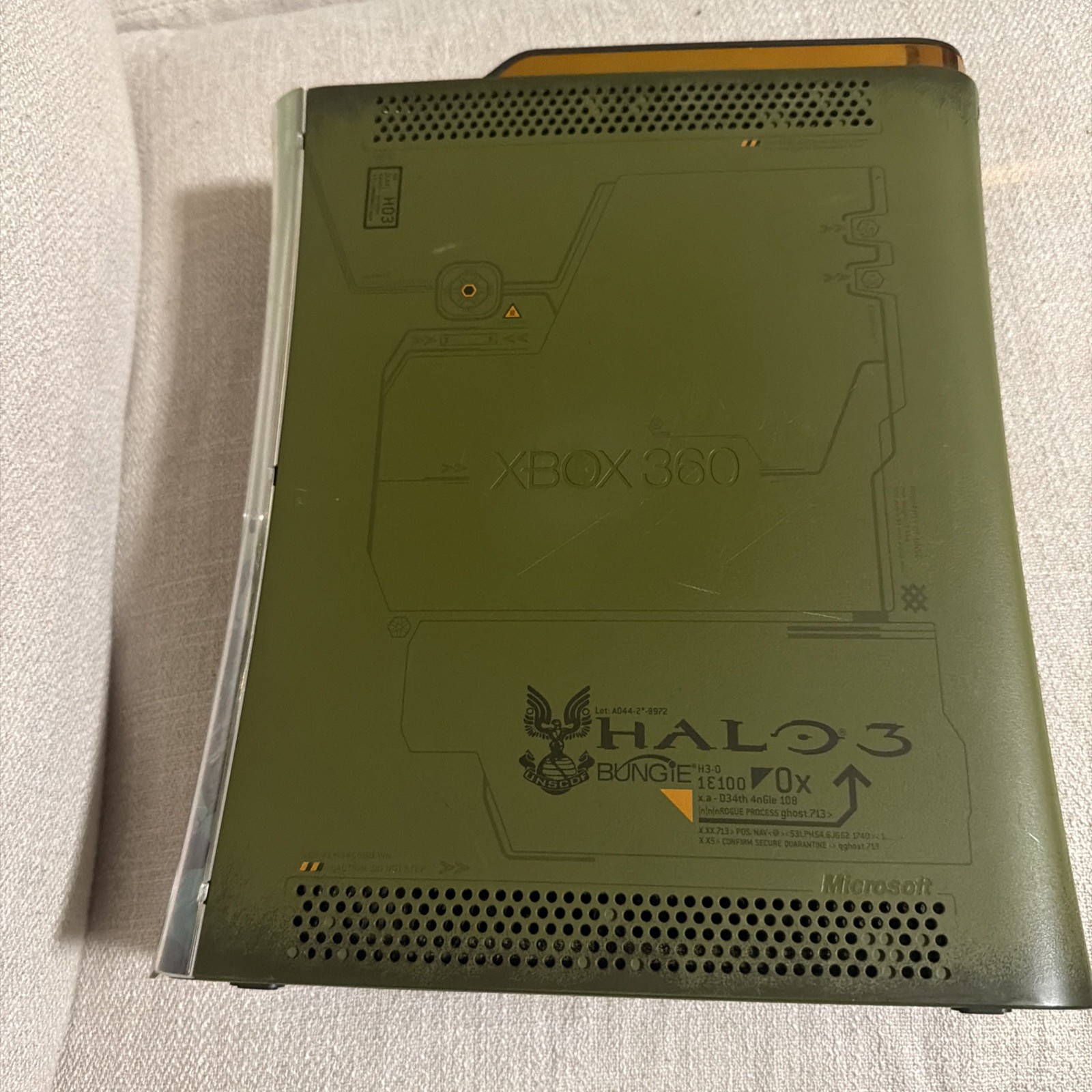 Halo 3 Special Edition Xbox 360 Console – FOR PARTS OR REPAIR – Powers On!