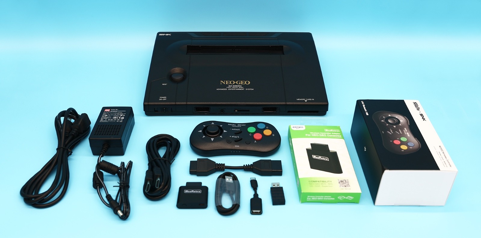 HDMI Neo Geo AES NGH System/Console • HDTV 720p/1080p, Stereo, Uni-Bios • SNK