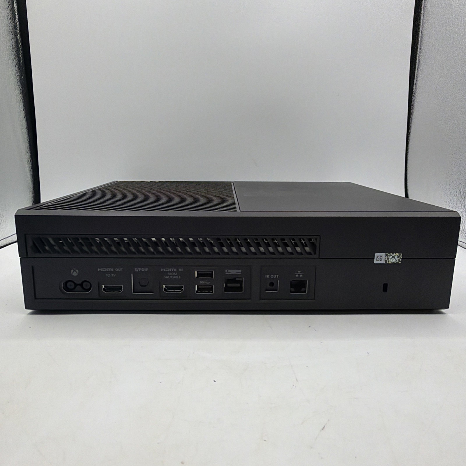 Microsoft Xbox One Console And Power Cable Only Black – Tested, Reset, Updated
