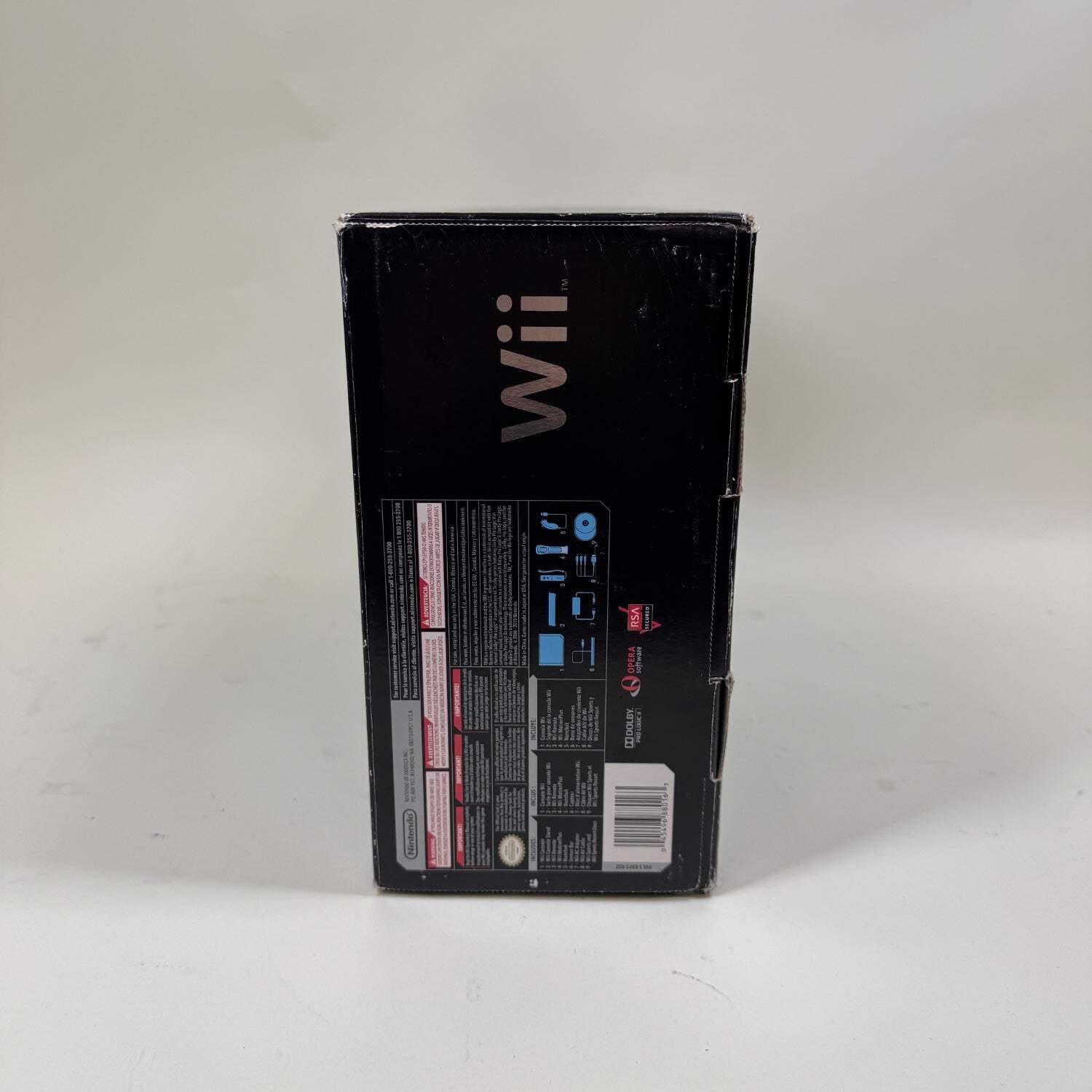 Nintendo Wii Video Game Console RVL-101 Black