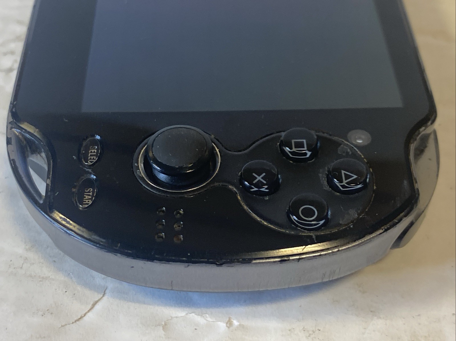 Sony Playstation Vita PS Vita PCH-1001 Handheld Console Only Black Tested