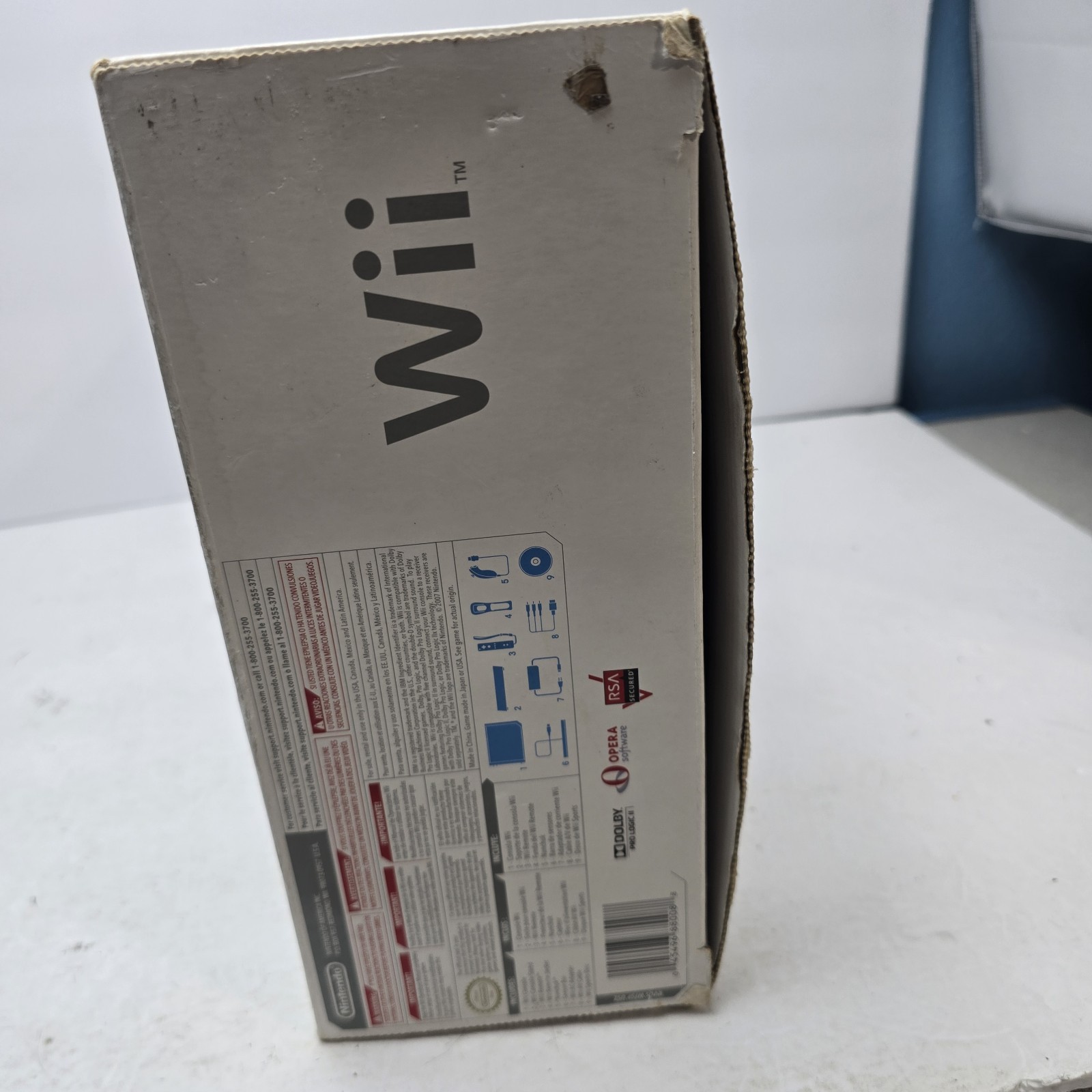 Nintendo Wii Console White RVL-001 Console System Bundle
