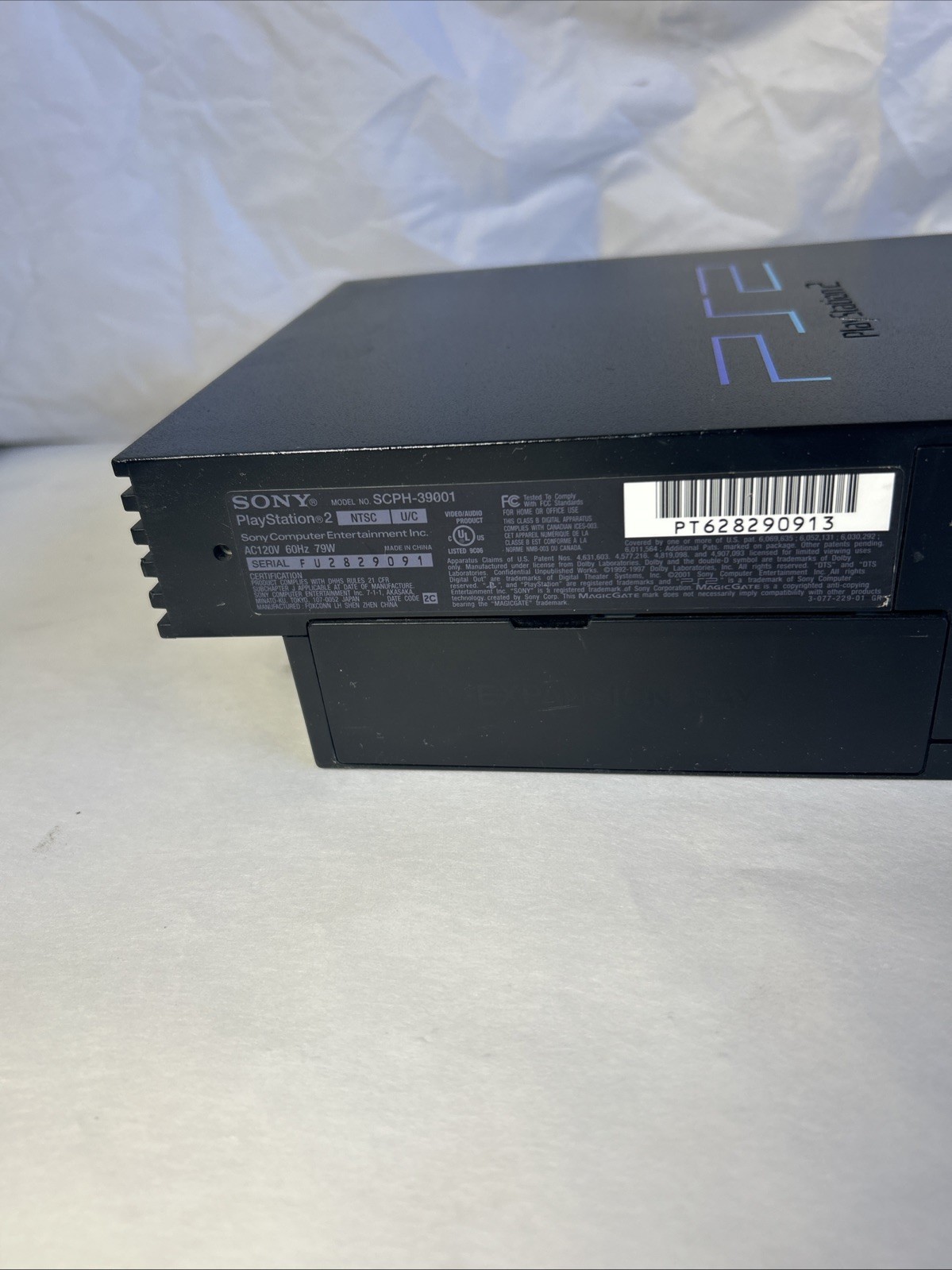 Sony PlayStation 2 PS2 (SCPH-39001) Fat Console Only Replacement
