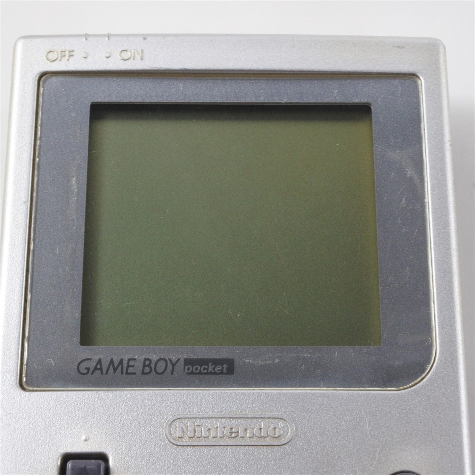 Gameboy Pocket Console SILVER MGB-001 made in CHINA Nintendo MH10368198 gb