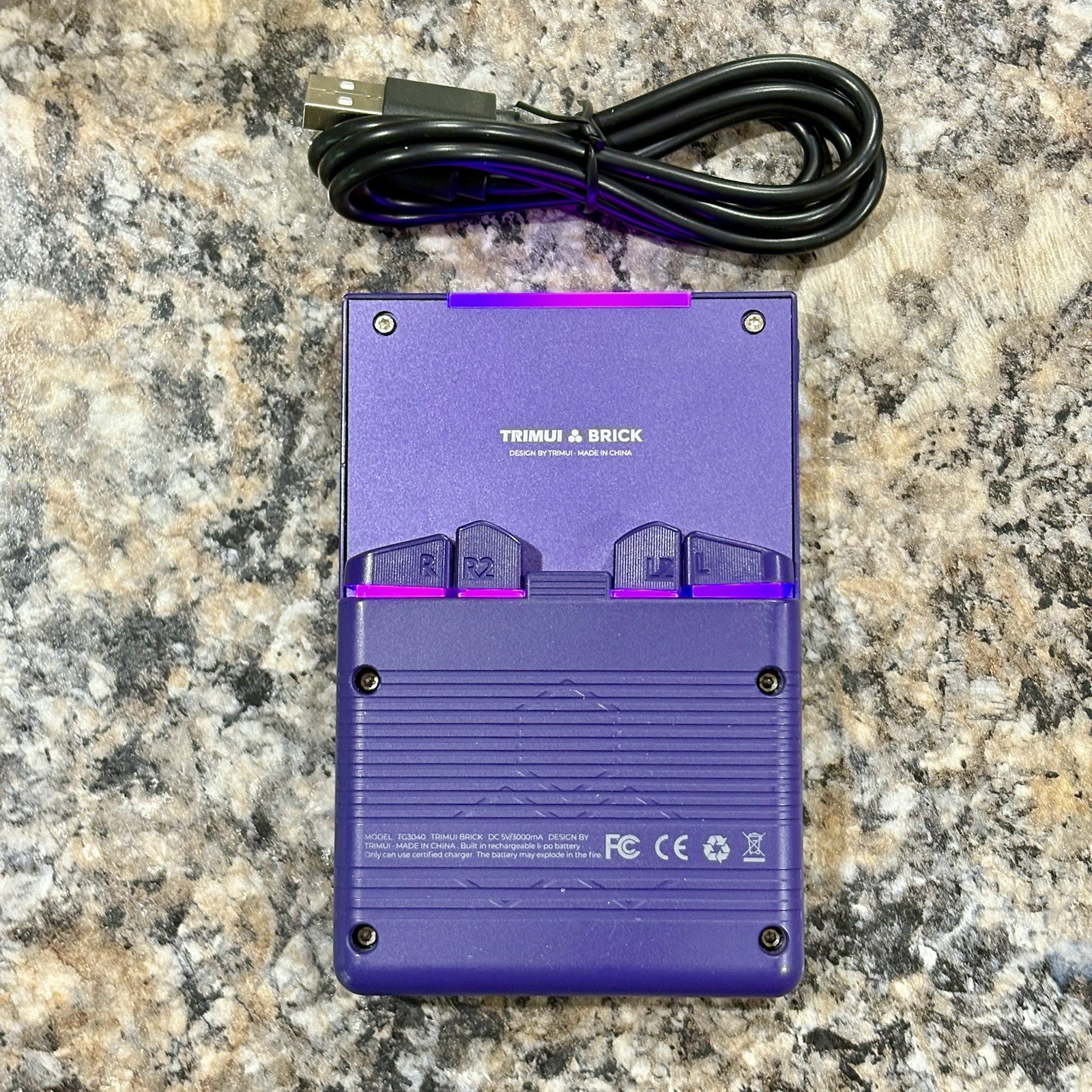 Trimui Brick Retro Gaming Handheld, New 64GB Card, Custom Loaded Ready To Play