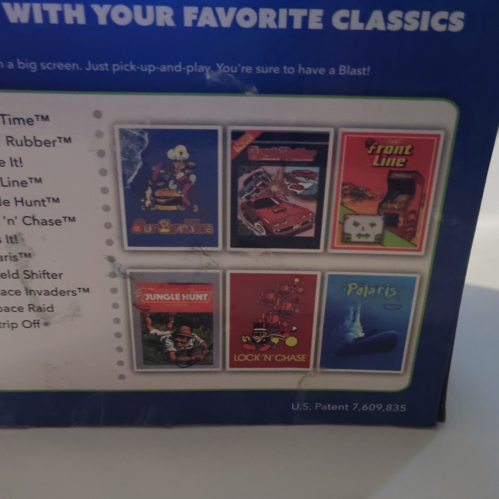 AtGames Legends Flashback Blast! Space Invaders HDMI Dongle Wireless, 12 Games