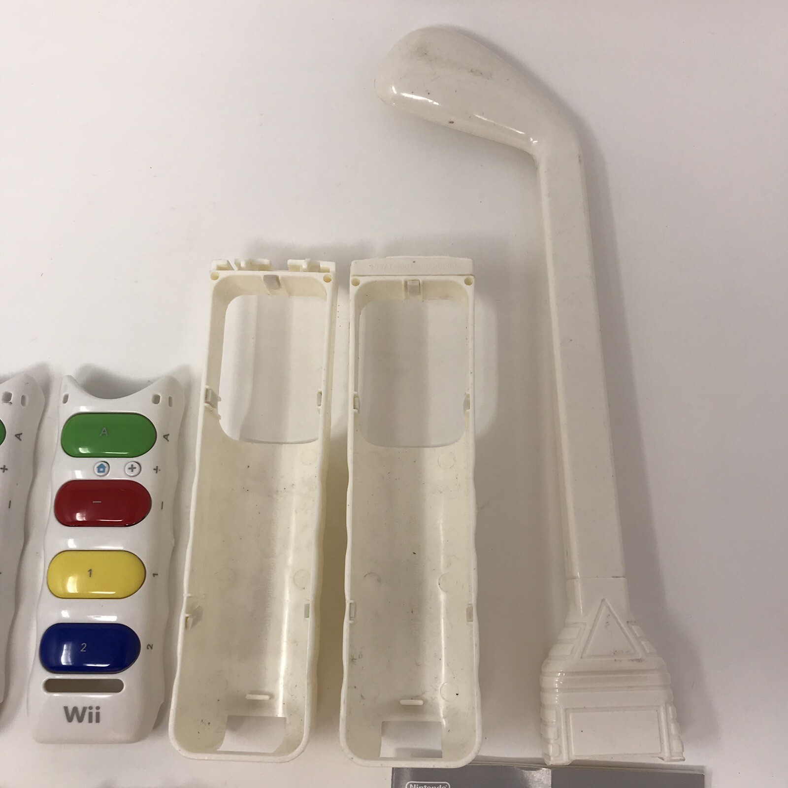 Wii Accessories Remote Controller Pieces – Broken Defective – For Parts / Repair
