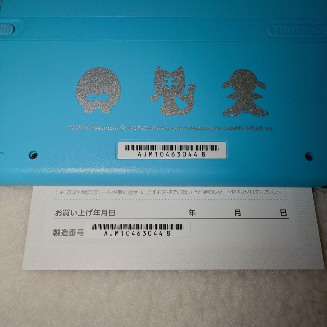 Excellent Nintendo 2DS Pokemon Sun Moon – Light Blue Tested Used