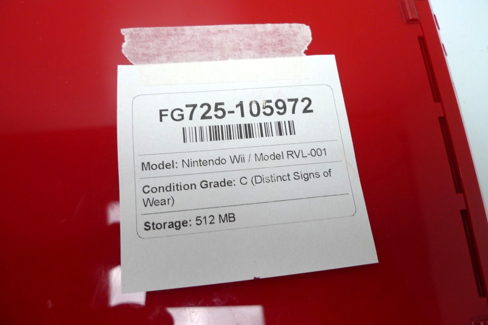 Nintendo Wii RVL-001 Video Game Console 2006 | 512MB | Grade C | No Accessories