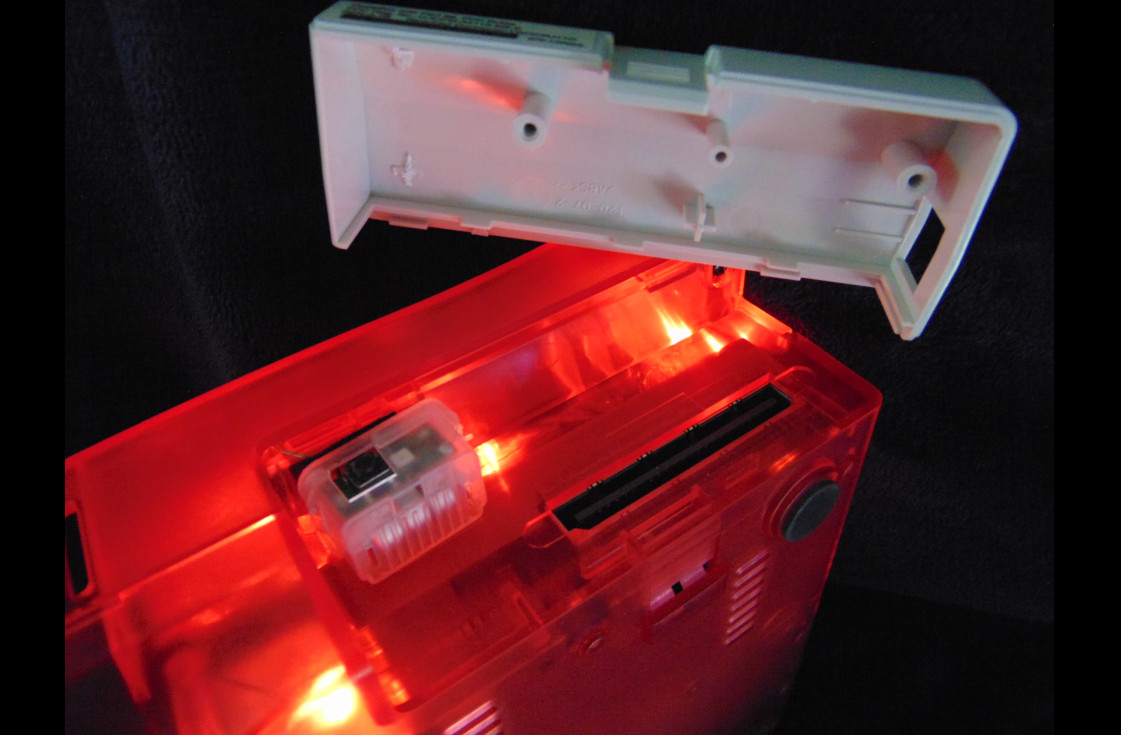 💙 SEGA Dreamcast HKT-3020 Home Console 💥 SEE THRU RED 💥 Custom🌟 glows ✨