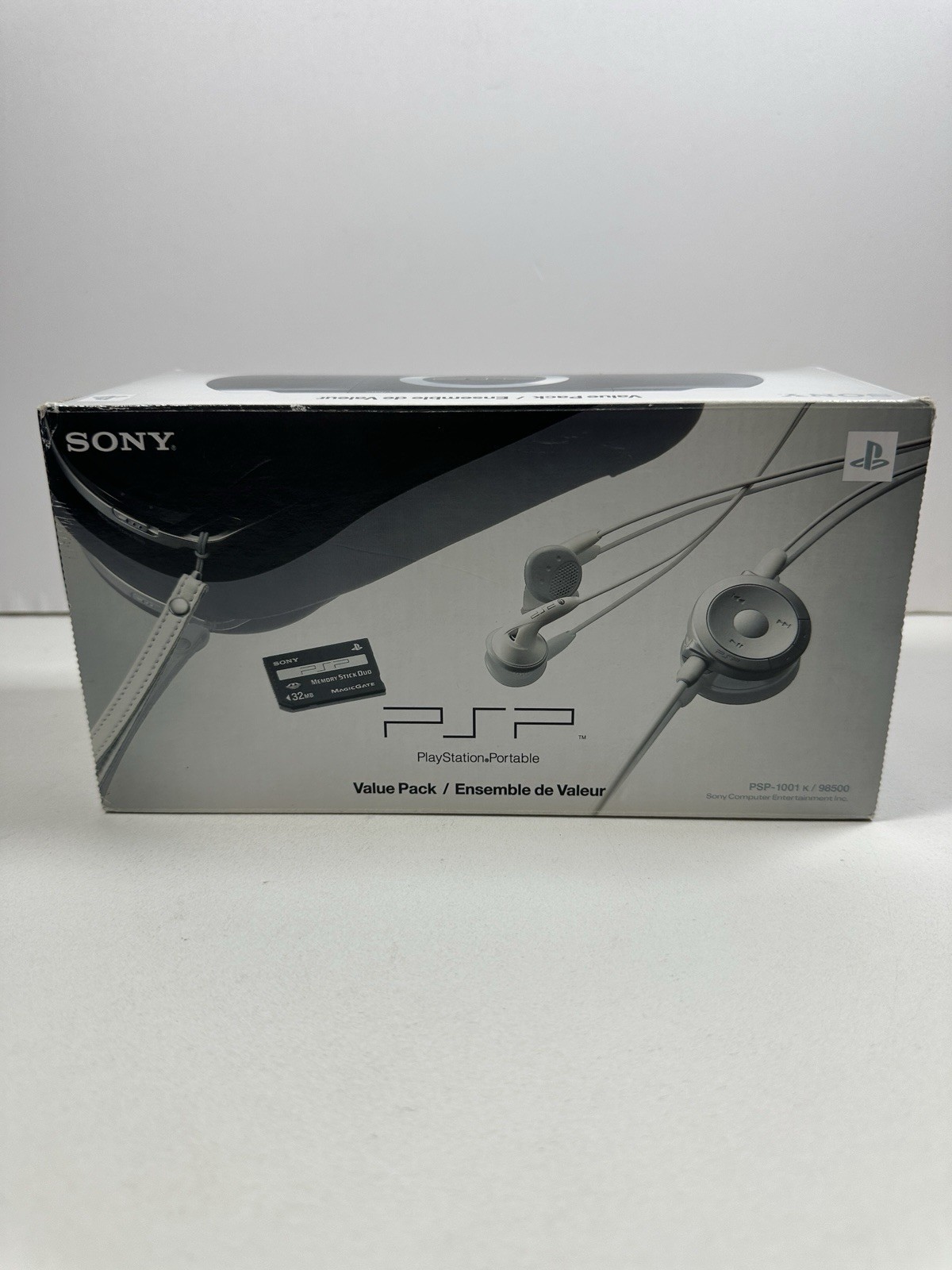 Sony PlayStation Portable Value Pack – Black (PSP-1001K) With Box & Madden Works