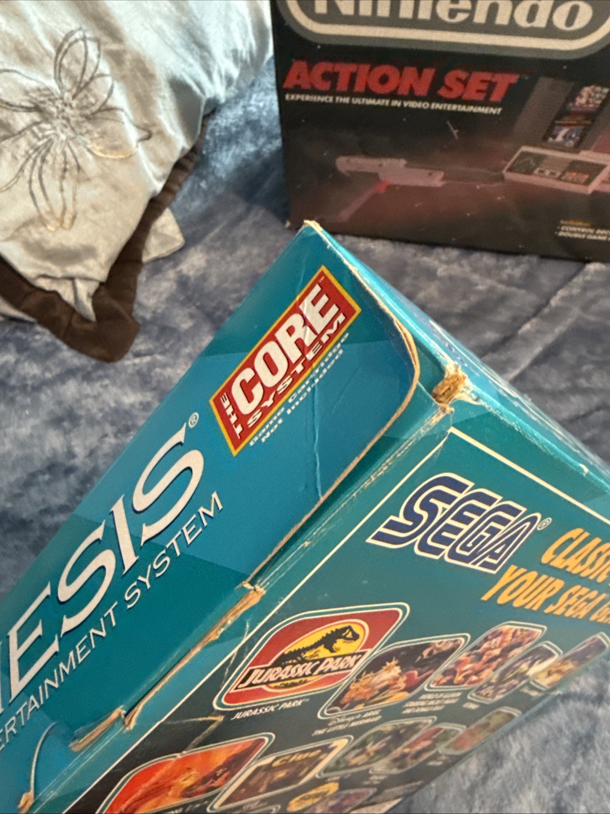 SEGA Genesis 3 Core System Empty Box, Tray And Manuals Only