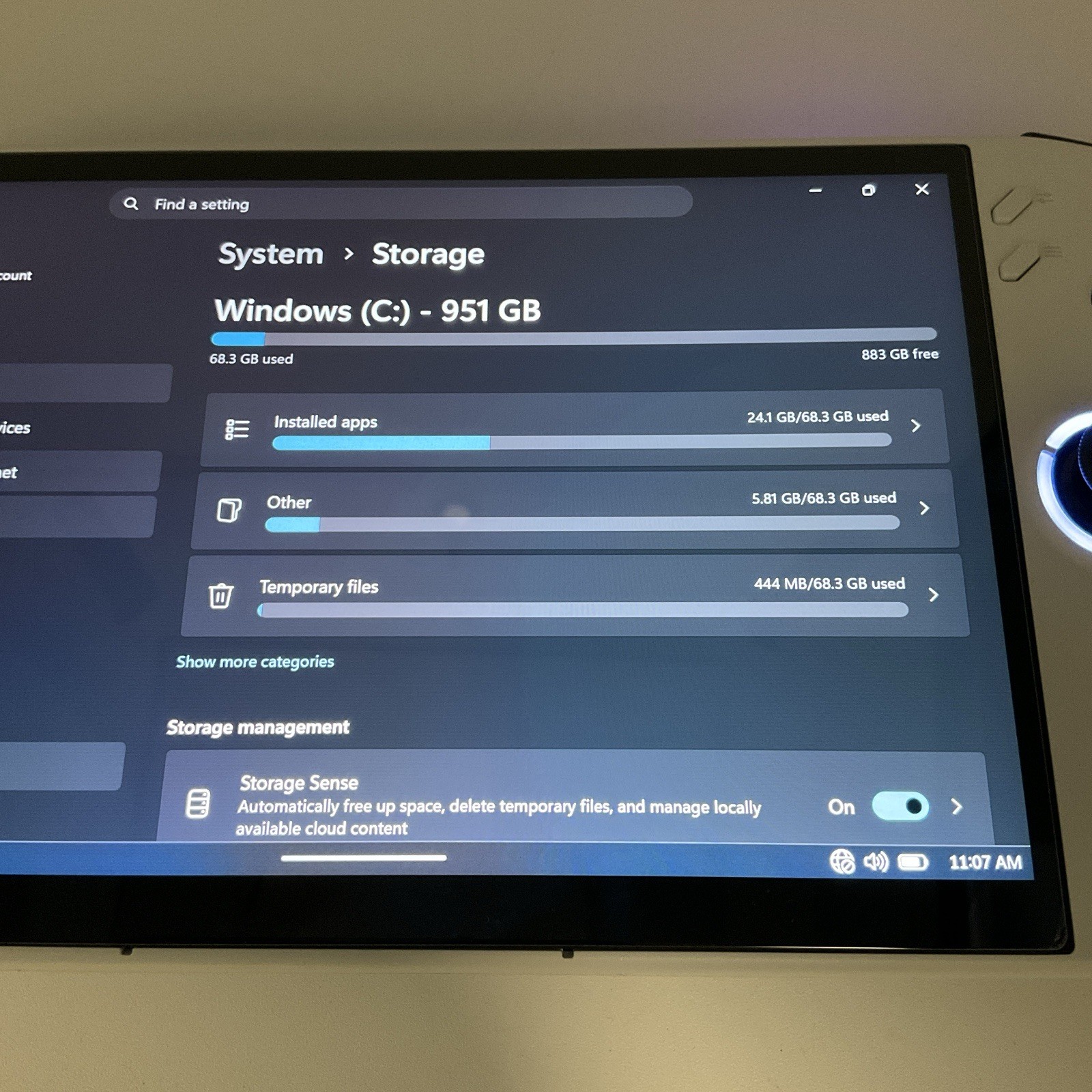 Lenovo Legion Go S Console AMD Ryzen Z1 Extreme 32GB Ram 1 TB Glacier White Case