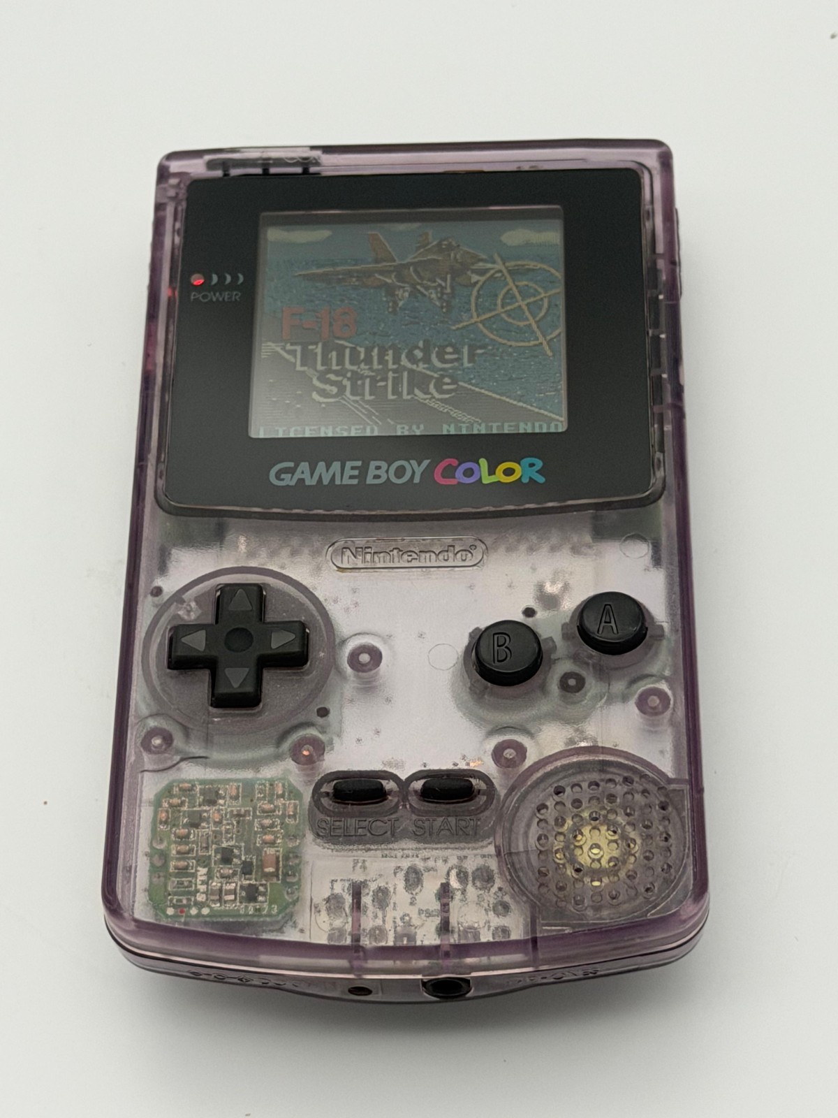 Vintage Atomic Purple Game Boy Color Bundle – 11 Games Included – Retro Lot