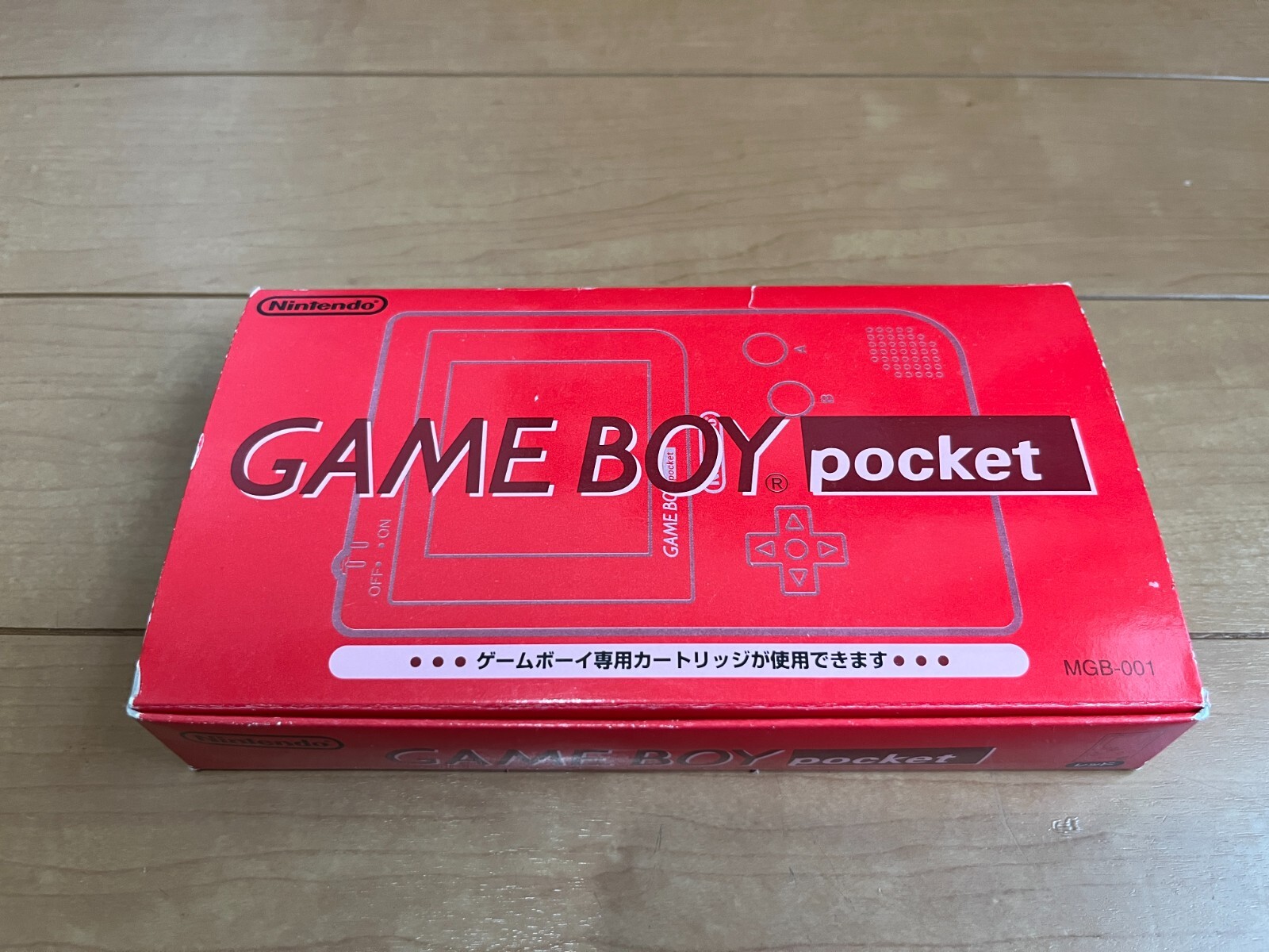 GameBoy Pocket console Red Original Color with BOX and Manual GB