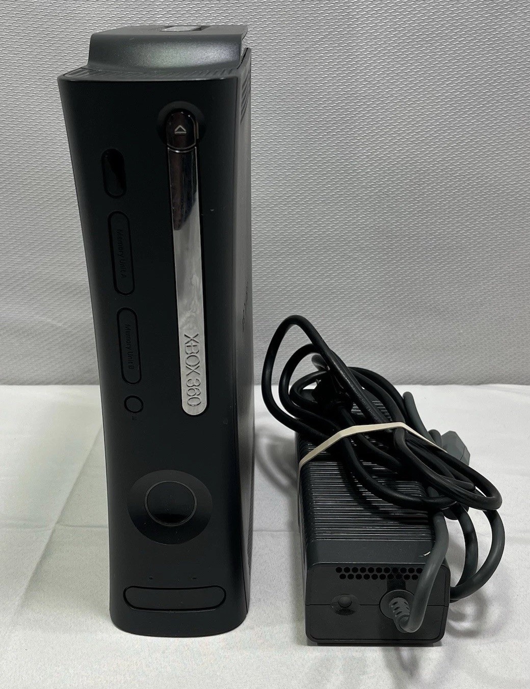 Microsoft Xbox 360 Fat 120GB Hard Drive Console + Power Cord READ*