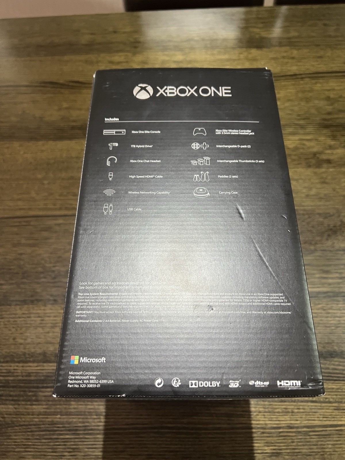 XBox One Elite Console with 1TB Hybrid Drive – Brand New Factory Sealed – RARE
