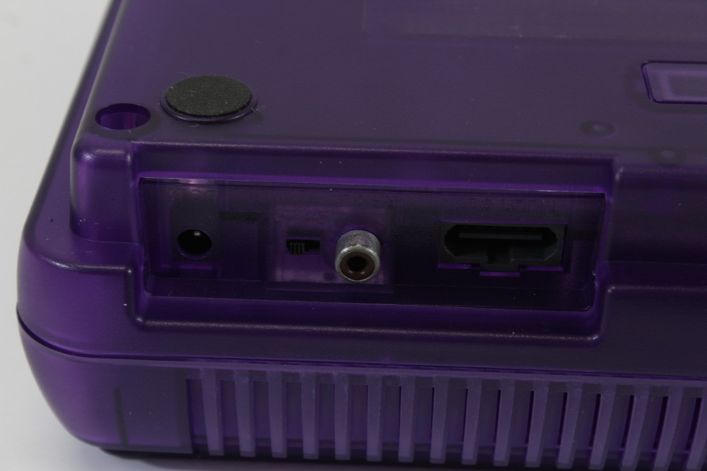 Nintendo Super Famicom Clear Purple Console AC AV Bundle PLAY SFC & SNES Games