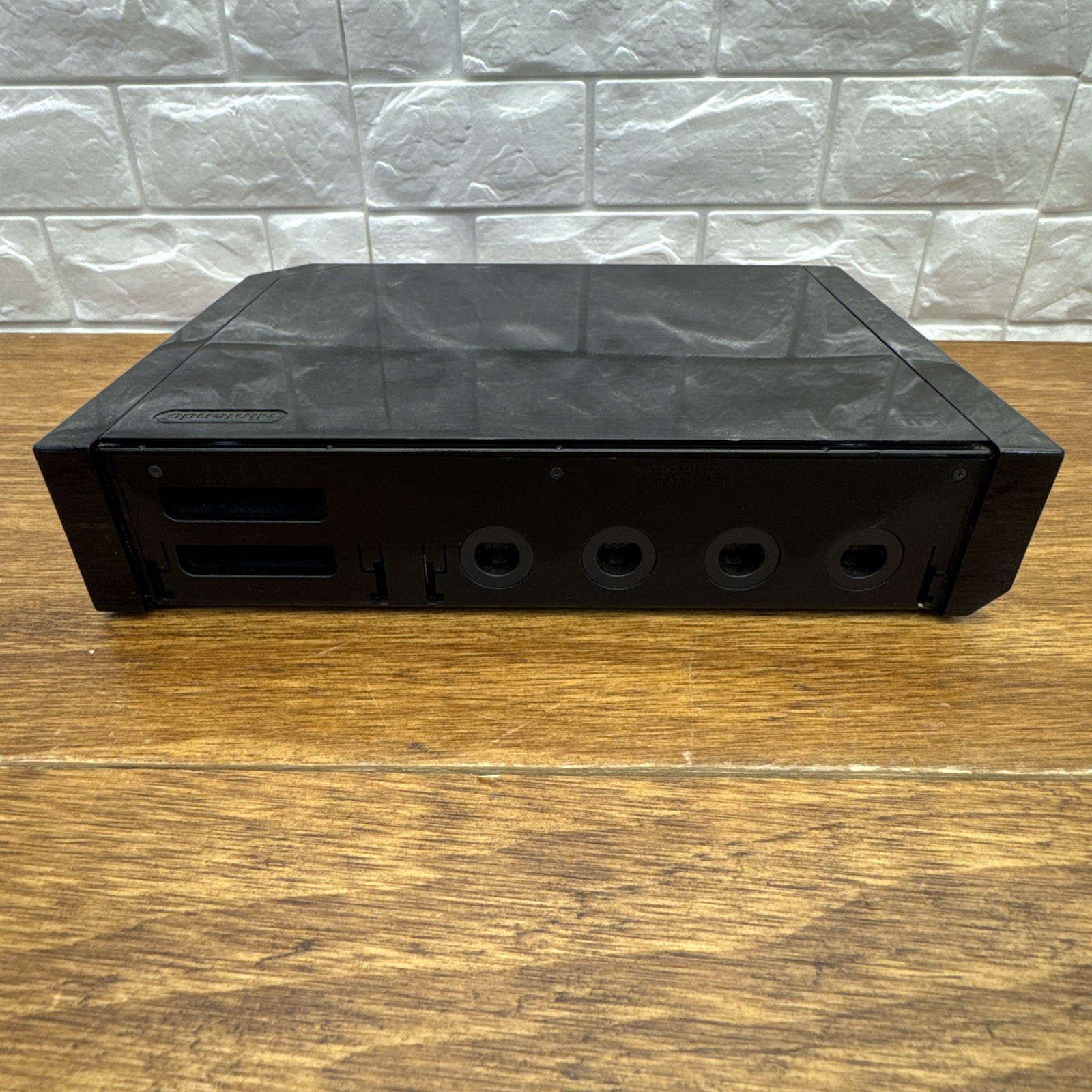 Nintendo Wii Gamecube Compatible RVL-001 Tested Works Console ONLY Black.