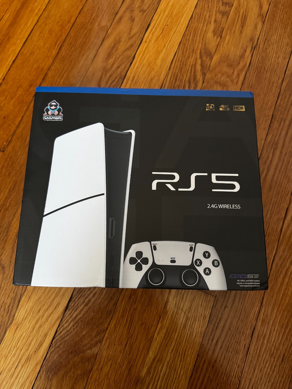 RS5 Wireless Game Console Bundle includes 2 Controllers 4K HD Gaming System