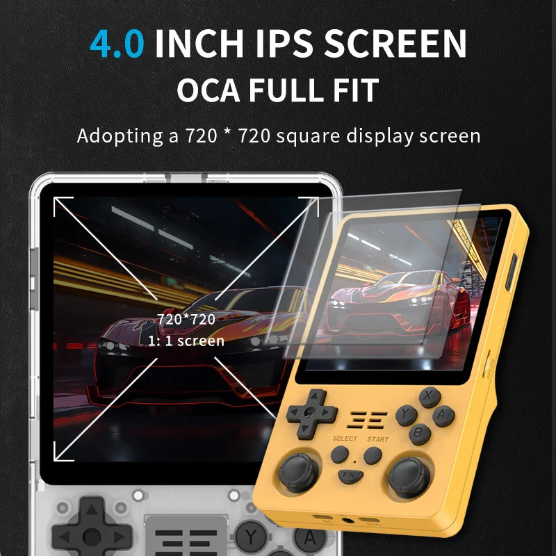 PowerPal RGB20SX Retro Handheld Game Console Dual mSD 16GB Linux System 4″ 720px
