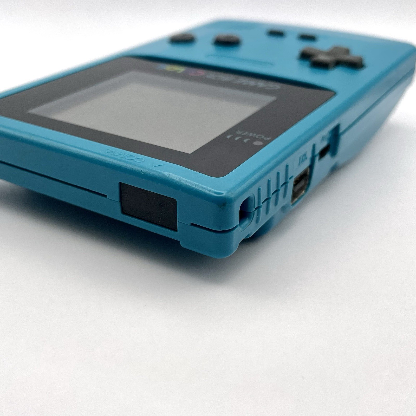 Nintendo Game Boy Color Blue Turquoise Tested New Speaker and Lens CGB-001 Japan